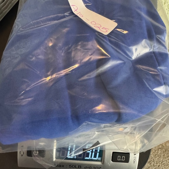 Talbots Tee Woman 2X Blue 100% Pima Cotton Long Sleeve Boat Neck Top - Picture 9 of 9